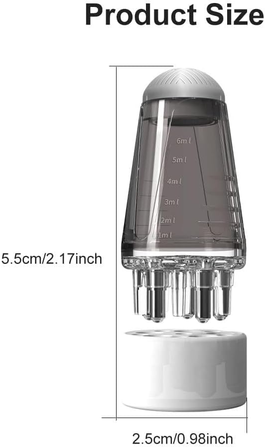 Belro hair oil applicator tool for precise oil application, designed for healthy hair and scalp care.