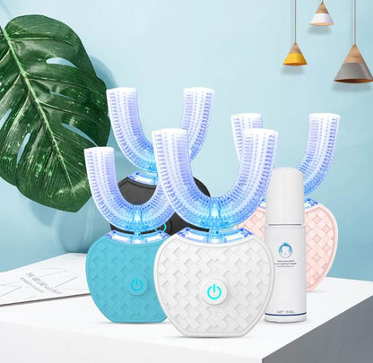 Belro ultrasonic electric toothbrush with sleek design, featuring a slim handle and brush head for effective oral cleaning.