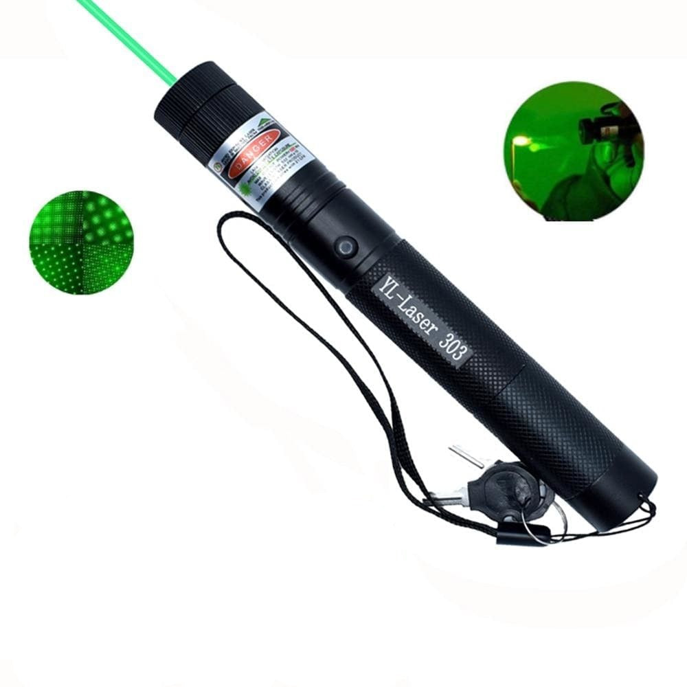 Belro high-performance laser pointer for office and stationery use, with a sleek black body and focused laser beam.