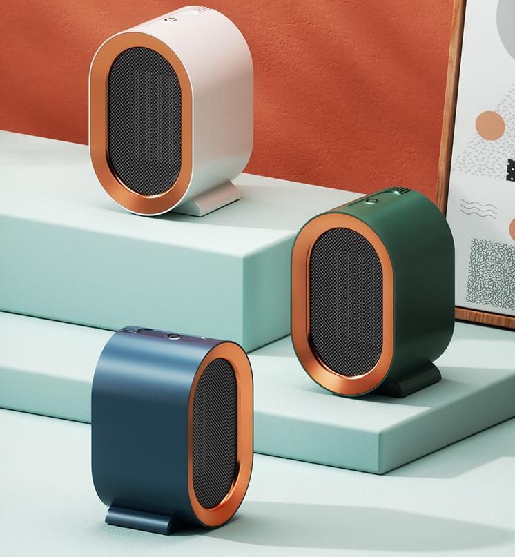 Belro mobile electric radiator for outdoor heating, compact and portable for home and garden use.