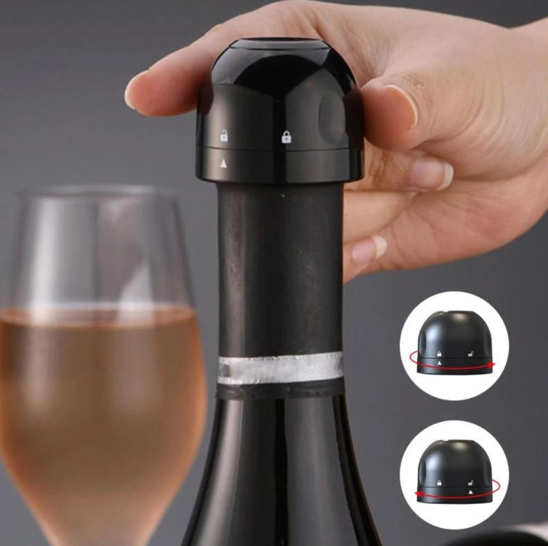Belro silicone stopper for wine, beer, and champagne bottles, featuring a flexible, airtight seal for preserving beverages.
