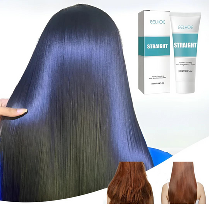 Belro Instant Keratin Hair Straightening Cream tube with sleek packaging, ideal for smoothing and nourishing hair.