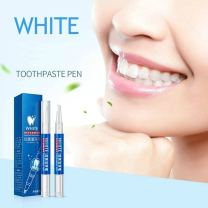 Belro Magic Natural Tooth Whitening Gel Pen showing the sleek pen design and whitening gel tip for oral care.