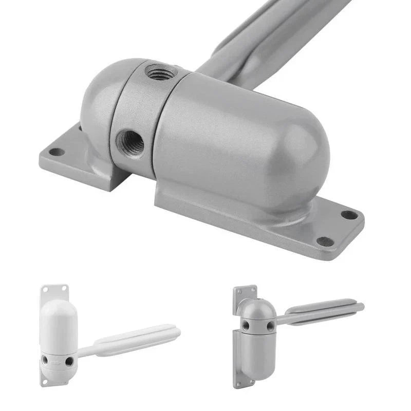 Belro automatic door closing mechanism installed on a door, part of Tools & Hardware for enhanced comfort and convenience.