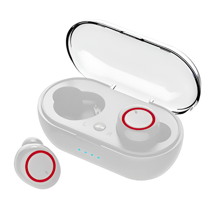 Belro Bluetooth wireless headphones with over-ear design, black color, and cushioned ear cups for comfortable audio listening.