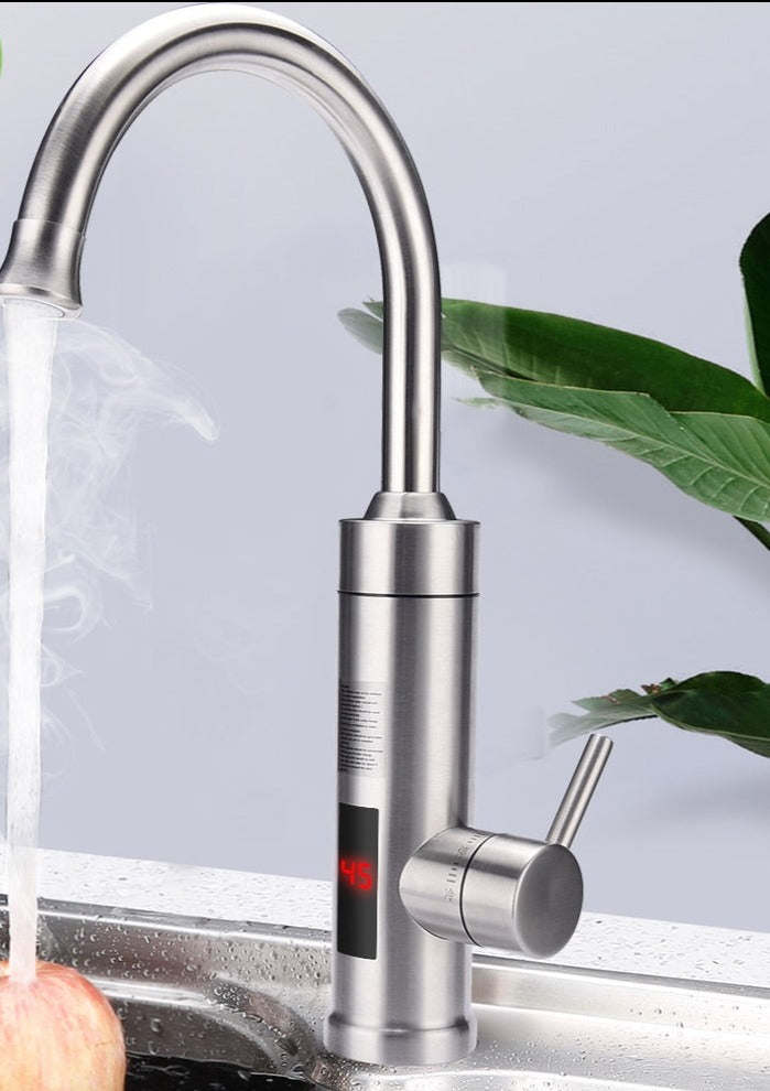 Belro electric kitchen faucet tap with modern design, featuring touchless operation and sleek chrome finish for home kitchen use.