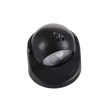 Wireless LED spotlight with motion detector from Belro, 360° rotatable outdoor lighting for home and garden use.
