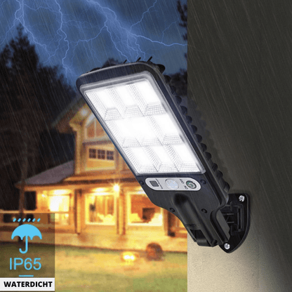 Belro wireless IP65 LED outdoor light with remote control, cool white 6000K illumination, suitable for home and garden outdoor use