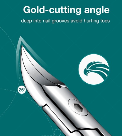 Belro premium toenail clipper for seniors, designed for thick and ingrown toenails, with ergonomic handle and sharp cutting edges.