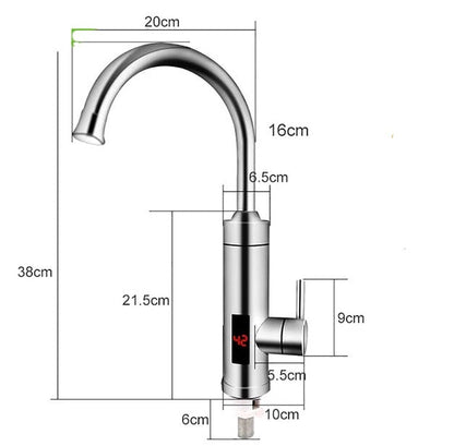 Belro electric kitchen faucet tap with modern design, featuring a sleek chrome finish and touchless operation for convenient kitchen use.
