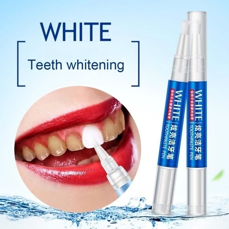 Belro Magic Natural Tooth Whitening Gel Pen with white and blue packaging, designed for oral care and teeth whitening.