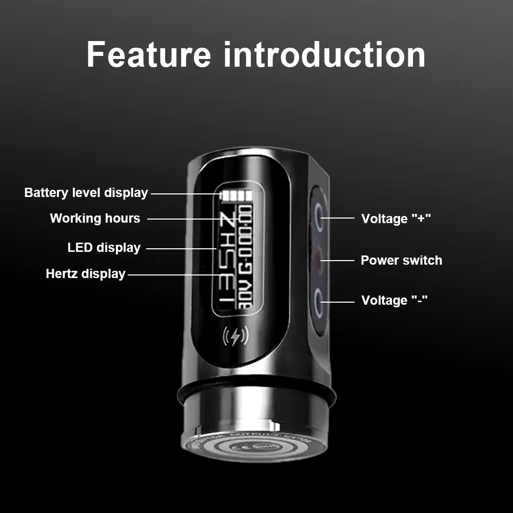 Belro tattoo pen for precise writing and art, featuring a sleek design and ergonomic grip for comfortable use.