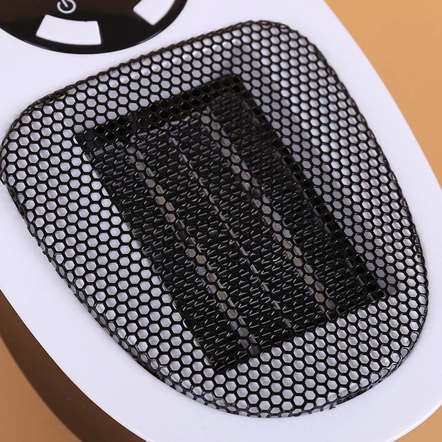 Portable Belro electric space heater with compact design, plug-in personal heater ideal for small rooms and personal warmth.