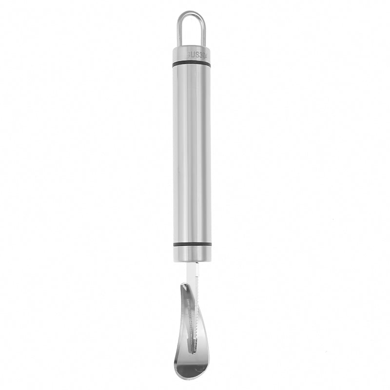 Belro orange peeler handheld kitchen gadget for easily removing citrus skins, compact design, and ergonomic handle.