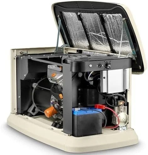 Casavibeo Generac Guardian 22kW home standby generator with transfer switch, all aluminum, WiFi enabled, whole house backup