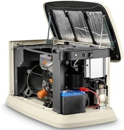 Casavibeo Generac Guardian 22kW home standby generator with transfer switch, all aluminum, WiFi enabled, whole house backup