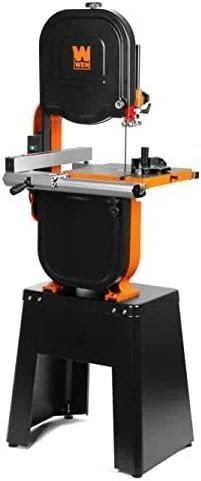 Casavibeo WEN 14-inch industrial band saw with 1 HP motor, dual-voltage, two-speed, ideal for heavy-duty cutting tasks
