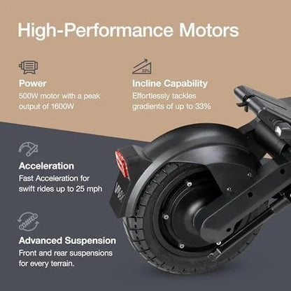 Casavibeo VMAX VX4 electric scooter with sleek design, handlebar controls, and sturdy wheels for urban commuting.