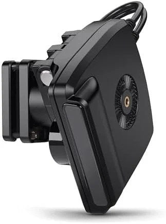 Casavibeo Humminbird MEGA Live 2 forward-facing sonar transducer for XPLORE, APEX, and SOLIX G3 fish finders, mounted on boat.