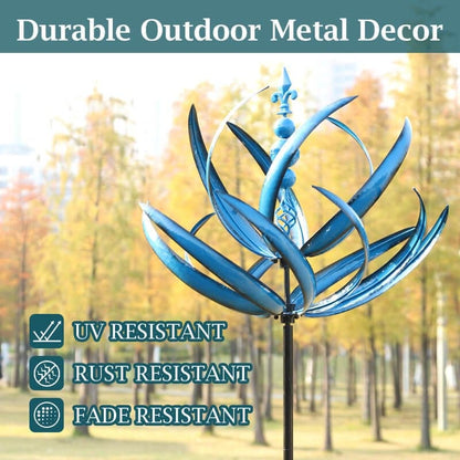 Belro stylish wind chime for garden and porch, decorative outdoor decor with metal tubes and hanging design
