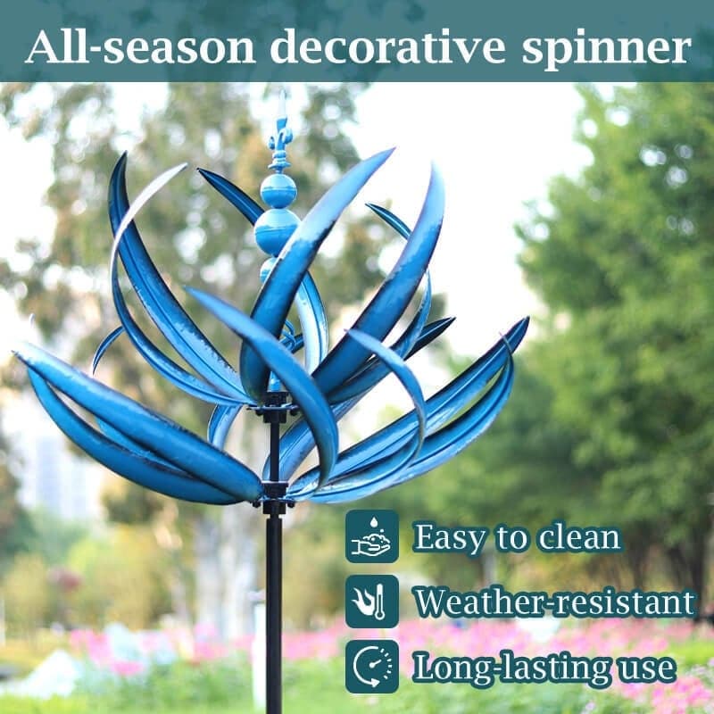Belro stylish wind chime hanging in garden, featuring metal tubes and decorative design for outdoor porch and garden decor.