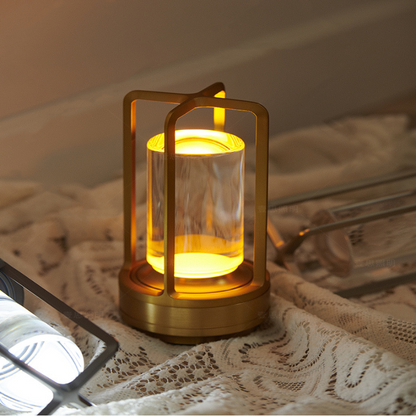 Modern Belro wireless Nordic table and nightstand lamp with touch control, sleek design perfect for bedside lighting.