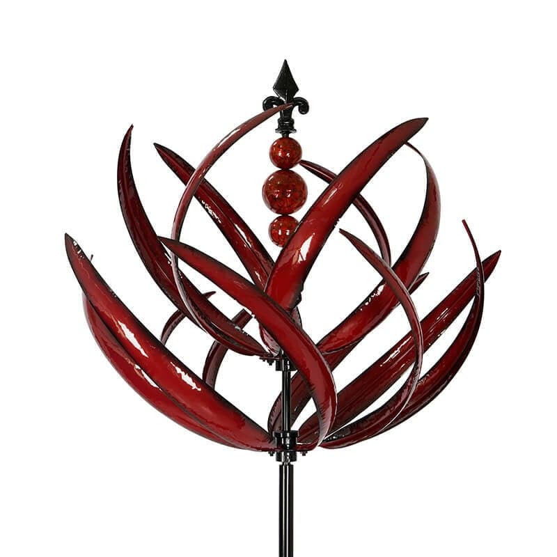 Belro stylish wind chime hanging in a garden, decorative outdoor decor for porch and garden spaces.