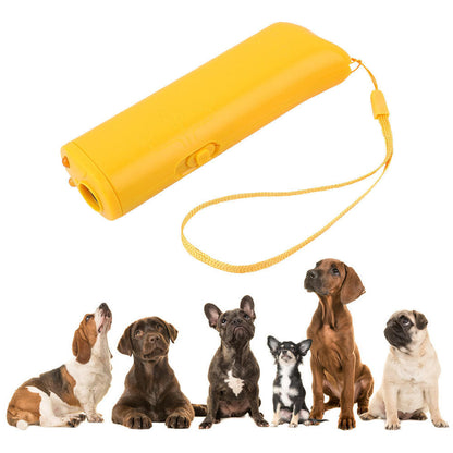 Belro anti-bark box for dogs, compact pet training device with control buttons and indicator lights, designed to reduce barking.