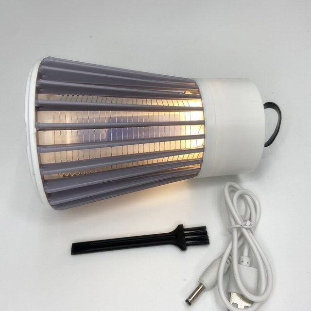 Belro UV light electric shock mosquito killer lamp with blue UV light and metal grid for effective mosquito elimination.