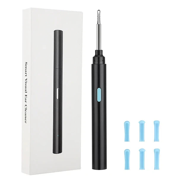 Belro intelligent visual earwax removal device with LED light, compact design, and ergonomic handle for safe ear cleaning.
