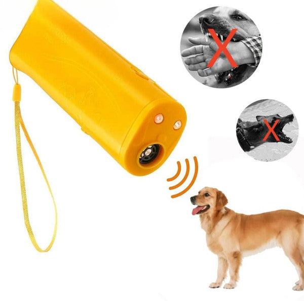 Belro anti-bark box for dogs, compact pet training device with controls, designed to reduce excessive barking.