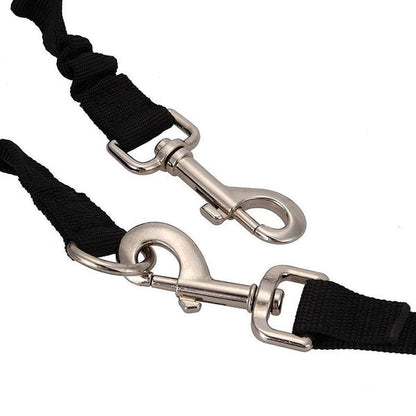 Belro dog bike harness with adjustable straps and reflective accents, designed for secure and comfortable pet riding.