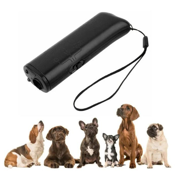 Belro anti-bark box for dogs, a pet training device with a compact design to help reduce excessive barking in dogs.
