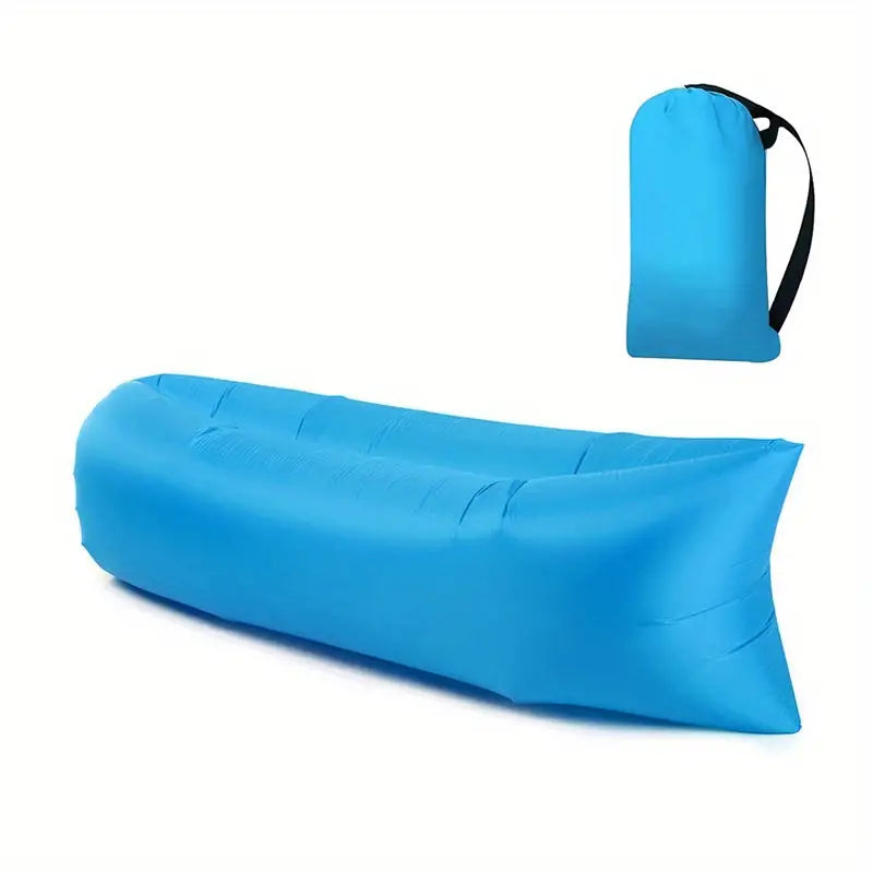 Belro outdoor air lounger with built-in air mattress for comfortable outdoor relaxation and adventures.