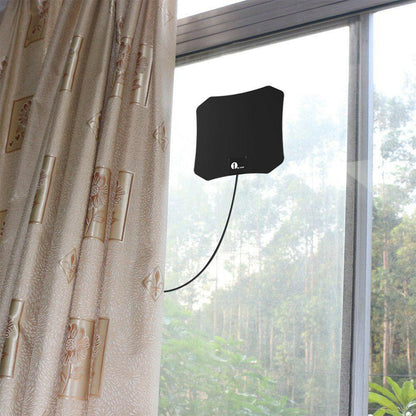 Belro indoor HDTV satellite antenna with clear reception, compact design, and lightweight electronics for home TV signal enhancement.