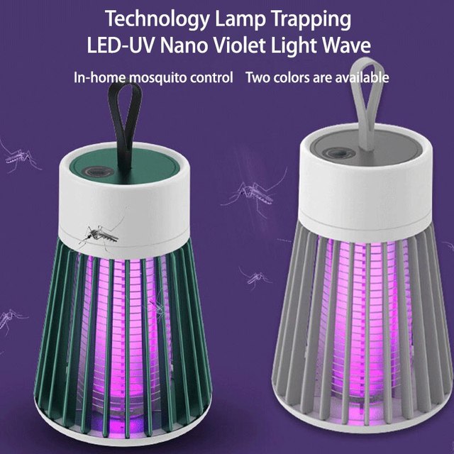 Belro UV light electric shock mosquito killer lamp with blue UV light and metal grid for insect elimination.