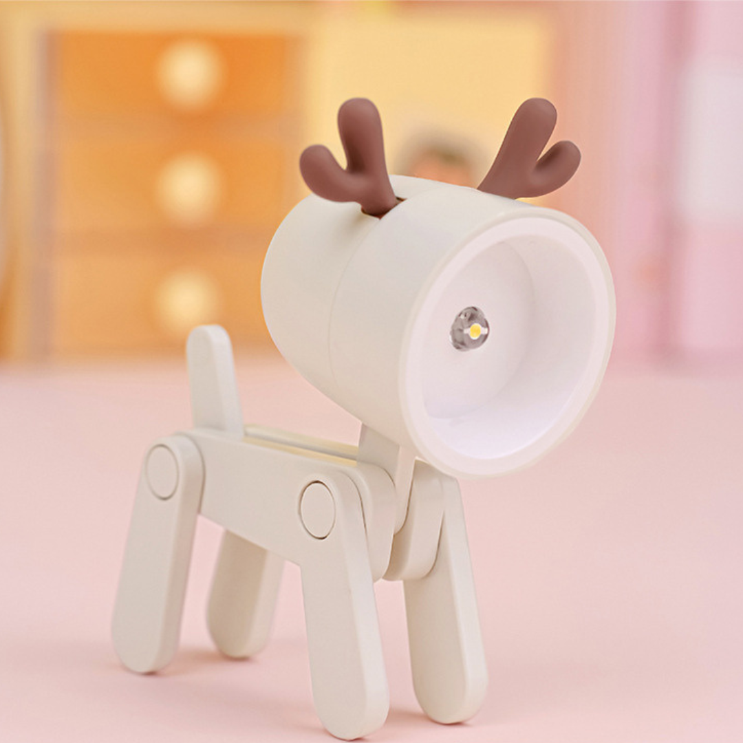 Belro cute animal night light, colorful LED lighting in the shape of a friendly animal for children's room decor.