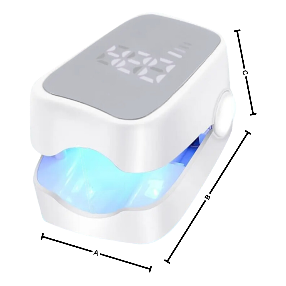 Belro laser therapy device for pain-free treatment of nail fungus, health and beauty product, shown in the image.