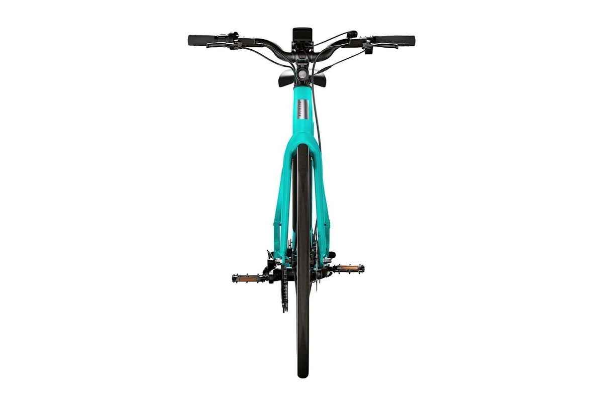 Casavibeo Aventon Soltera 2.5 Baja mountain bike with black frame and knobby tires, ready for off-road riding.