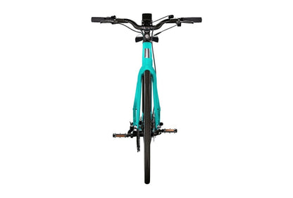 Casavibeo Aventon Soltera 2.5 Baja mountain bike with black frame and knobby tires, ready for off-road riding.