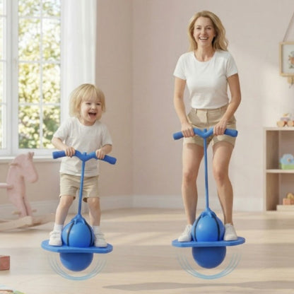 Mivoza balance bouncer ball for kids and adults, used for coordination training and fun fitness exercises.