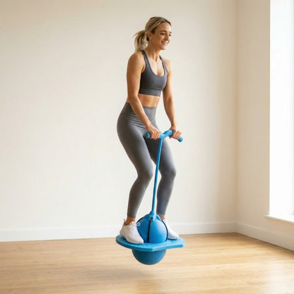 Mivoza Balance Bouncer Ball for kids and adults, a colorful balance trainer for coordination and fun fitness exercises.