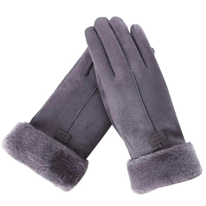 BowLift waterproof winter gloves with touchscreen compatibility, fleece lining, and three adjustable heating levels.