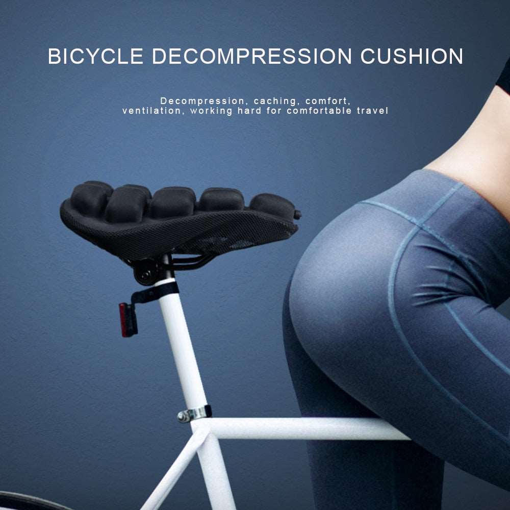 Belro bicycle decompression seat cushion designed for outdoor use, providing comfort and support during cycling.