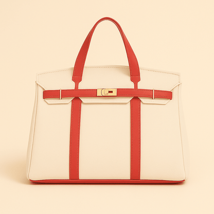 Handcrafted canvas shopper bag by BowLift with reinforced steel details, durable sturdy cotton canvas, stylish and functional.