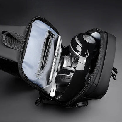 Belro Ultimate Anti-Theft Backpack for laptops, featuring secure compartments and sleek design for electronics security.