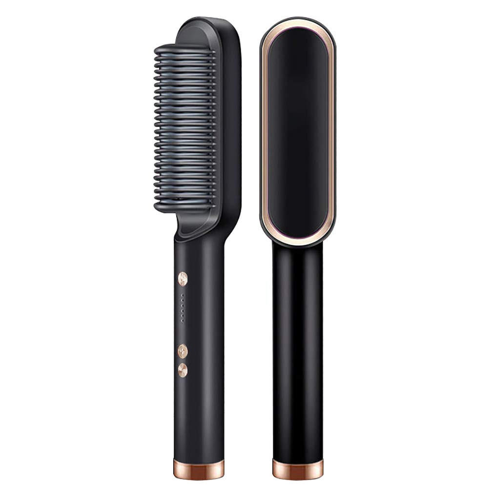 Belro professional smoothing hairbrush with ergonomic handle and soft bristles for sleek, shiny hair styling.