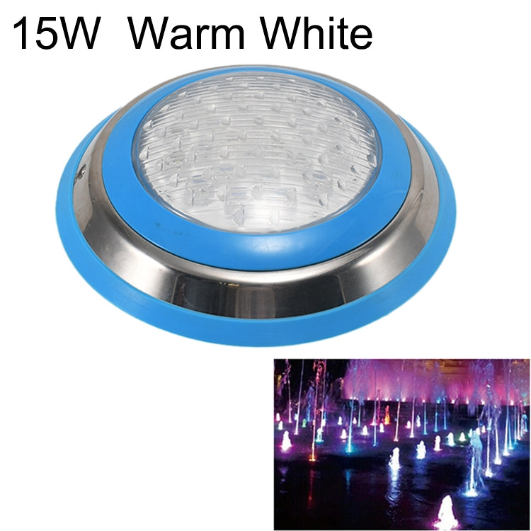 Belro 15W LED stainless steel wall-mounted pool light for underwater landscape lighting in outdoor home and garden settings.