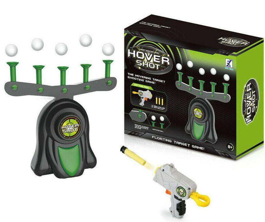 Belro floating ball shooting game toy with colorful balls and target setup, designed for fun and active play.