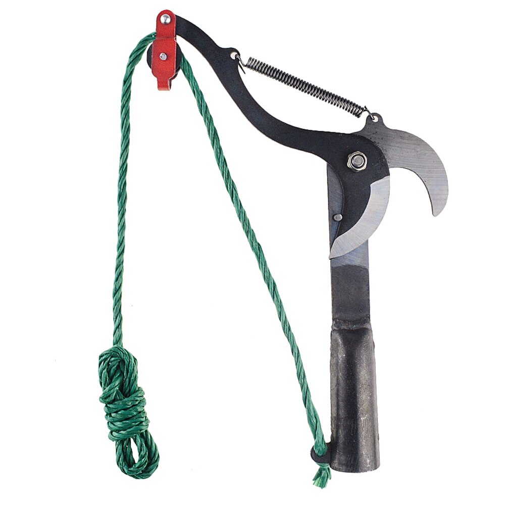 Belro high-altitude extension pruning shears with long handle for precise garden trimming and pruning in outdoor gardening tasks.